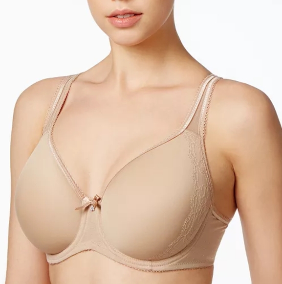 new Wacoal Retro Chic Seamless Moulded Cups With Underwire Contouring Bra 36D - Picture 1 of 11